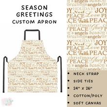 Load image into Gallery viewer, Ready To Ship - Season Greetings Apron
