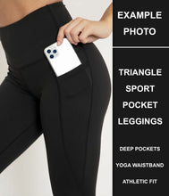 Load image into Gallery viewer, RTS - Snowy Squirrel Leggings w/ Triangle Sport Pockets
