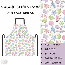 Load image into Gallery viewer, Ready To Ship - Sugar Christmas Apron
