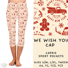 Load image into Gallery viewer, Ready To Ship - We Wish You Leggings &amp; Capris
