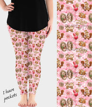 Load image into Gallery viewer, RTS - Woodland Valentine Leggings w/ Pockets
