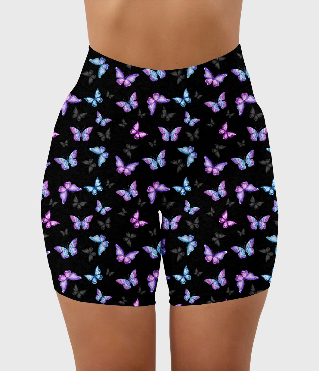 RTS - Butterflies Biker Shorts