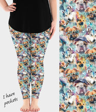 Load image into Gallery viewer, RTS - Cool Dogs Leggings w/ Pockets
