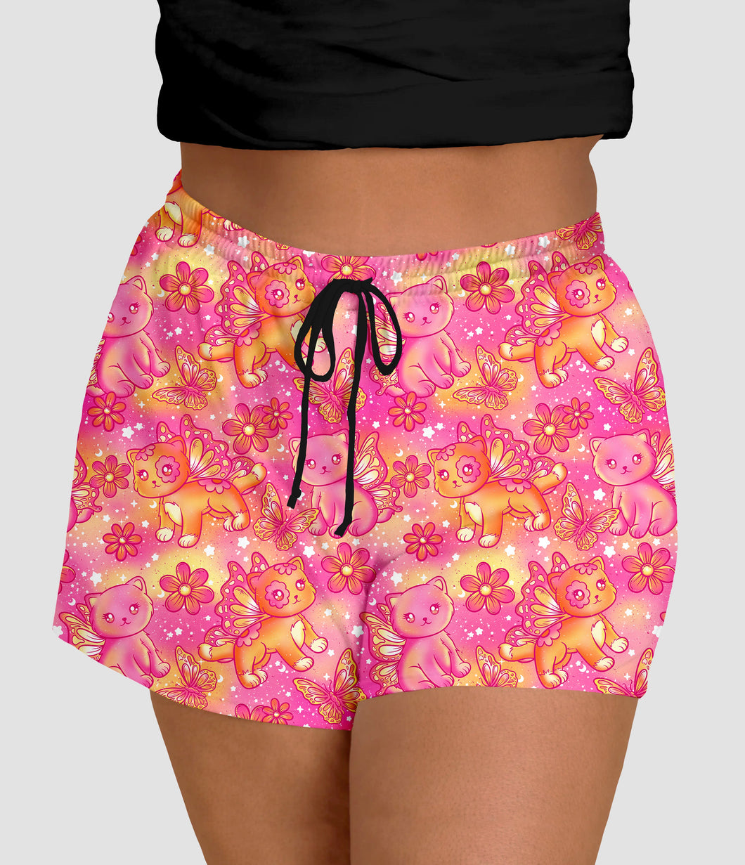 RTS - Fairy Kittens Jogger Shorts