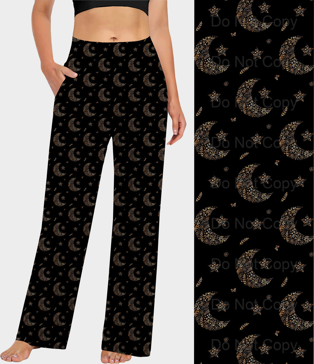 RTS - Floral Moons Lounge Pants