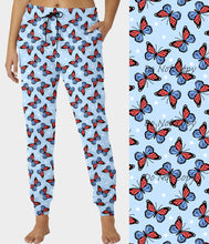 Load image into Gallery viewer, RTS - Freedom Butterfly Joggers
