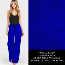 Load image into Gallery viewer, Royal Blue *Color Collection* - Lounge Pants
