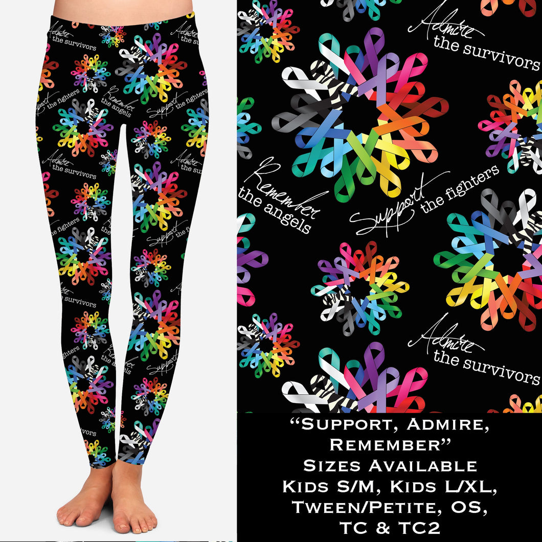 Support Admire Remember - Legging & Capri