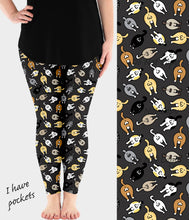 Load image into Gallery viewer, RTS - Kitty Ballin Leggings w/ Pockets
