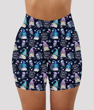 Load image into Gallery viewer, RTS - Mermaid Gnomes Biker Shorts
