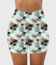 Load image into Gallery viewer, RTS - Paradise Palms Biker Shorts
