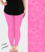 Load image into Gallery viewer, RTS - Pink Fusion Leggings w/ Pockets
