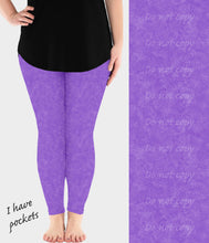 Load image into Gallery viewer, RTS - Purple Passion Leggings w/ Pockets
