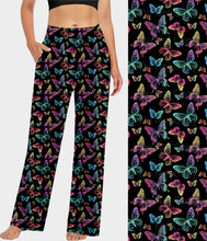 Load image into Gallery viewer, RTS - Rainbow Butterflies Lounge Pants
