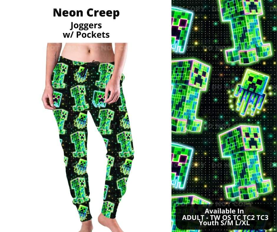 Neon Creep Joggers