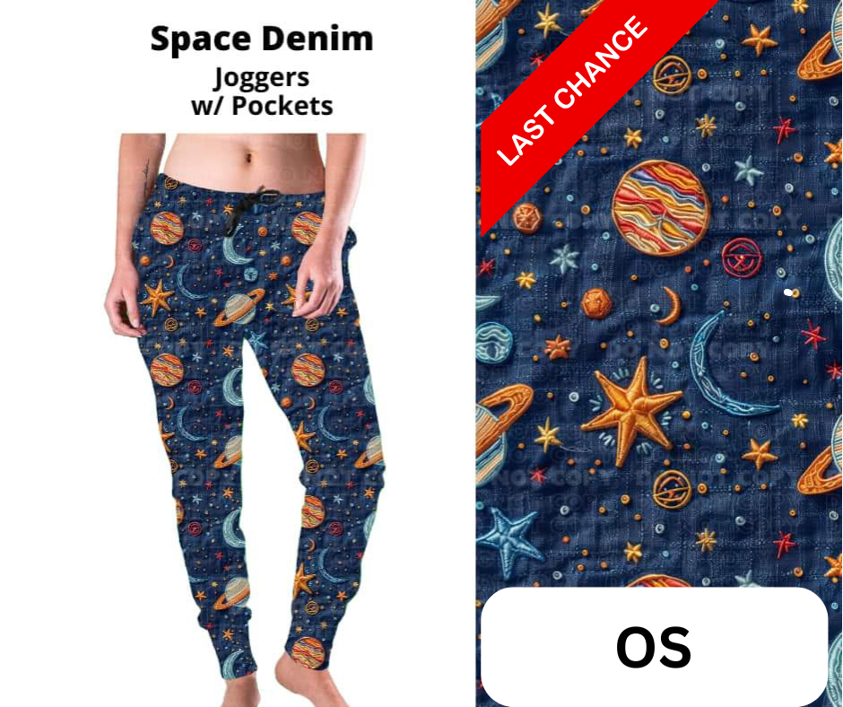 Space Denim Joggers