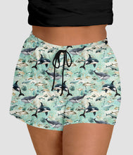 Load image into Gallery viewer, RTS - Serene Ocean Jogger Shorts
