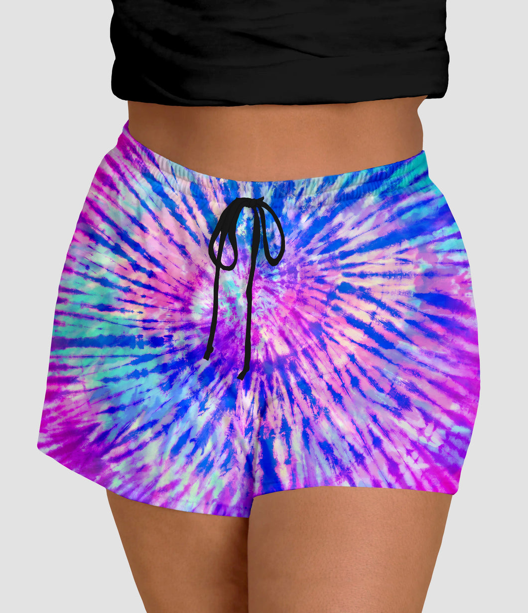 RTS - Tie Dye Jogger Shorts