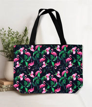 Load image into Gallery viewer, RTS - Vibrant Flamingo Tote Bag
