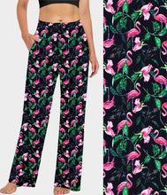 Load image into Gallery viewer, RTS - Vibrant Flamingo Lounge Pants
