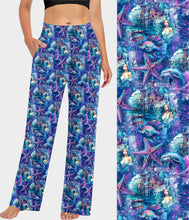 Load image into Gallery viewer, RTS - Whimsical Ocean Lounge Pants
