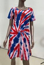 Load image into Gallery viewer, RWB TIE DYE POCKET DRESS
