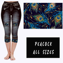 Load image into Gallery viewer, LEGGING JEAN RUN-PEACOCK (ACTIVE BACK POCKETS)
