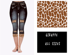 Load image into Gallery viewer, LEGGING JEAN RUN-GIRAFFE (ACTIVE BACK POCKETS)
