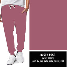 Load image into Gallery viewer, SOLIDS RUN-DUSTY ROSE LEGGINGS/JOGGERS
