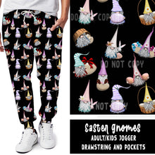 Load image into Gallery viewer, SPRING BASH RUN-EASTER GNOMES LEGGINGS/JOGGERS
