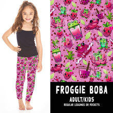 Load image into Gallery viewer, BATCH 62-FROGGIE BOBA LEGGINGS/JOGGERS
