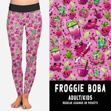 Load image into Gallery viewer, BATCH 62-FROGGIE BOBA LEGGINGS/JOGGERS
