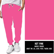 Load image into Gallery viewer, SOLIDS RUN-HOT PINK LEGGINGS/JOGGERS
