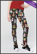 Load image into Gallery viewer, RTS - Kids Merry Pawmas Leggings w/ Side Pockets
