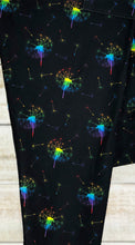 Load image into Gallery viewer, RTS - Rainbow Dandelions Leggings w/ Pockets
