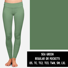 Load image into Gallery viewer, SOLIDS RUN-OLIVE LEGGINGS
