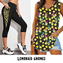 Load image into Gallery viewer, PPO RUN-LEMONAID GNOMES CAPRI/LEGGING
